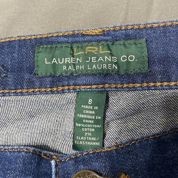 Ralph Lauren women’s classic straight jeans. Size 8 - Picture 3 of 6